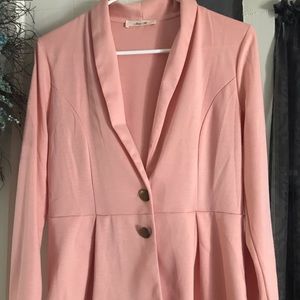 Pink blazer